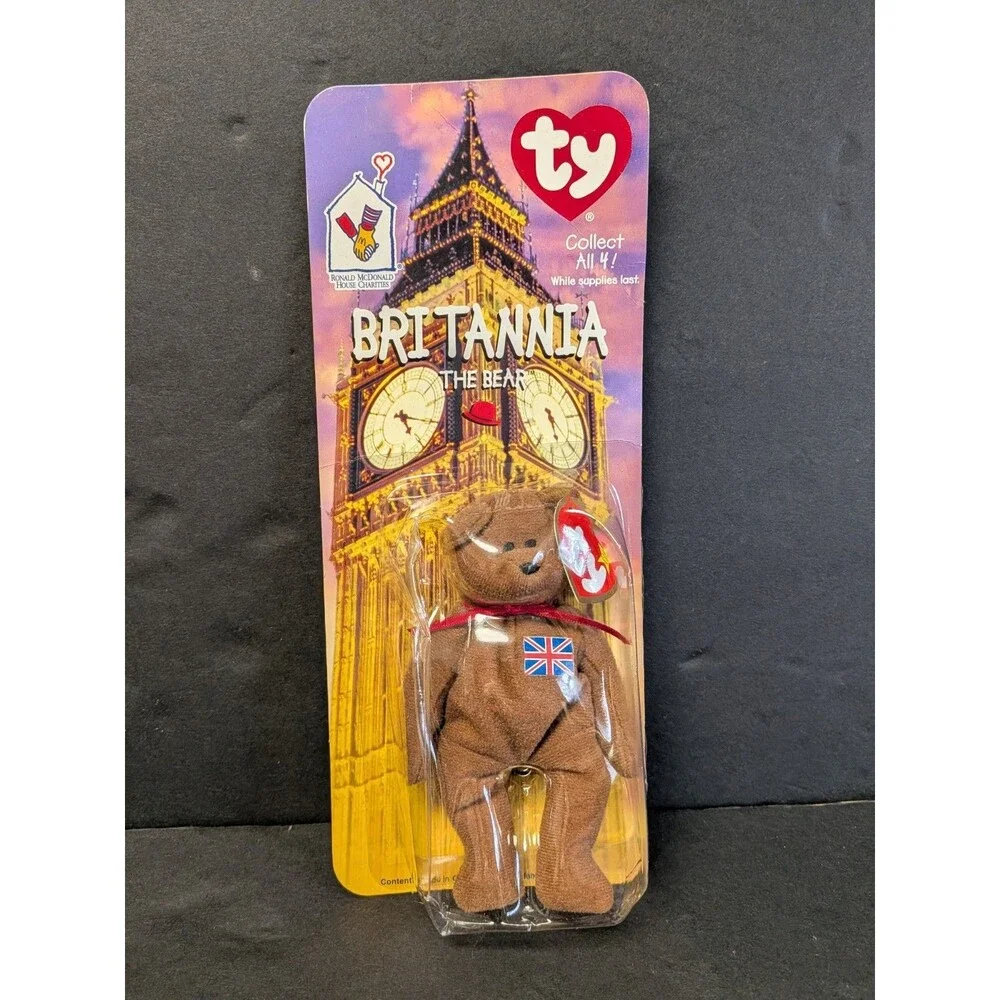 Ty McDonalds Teenie Beanie 1999 Britannia The Bear
